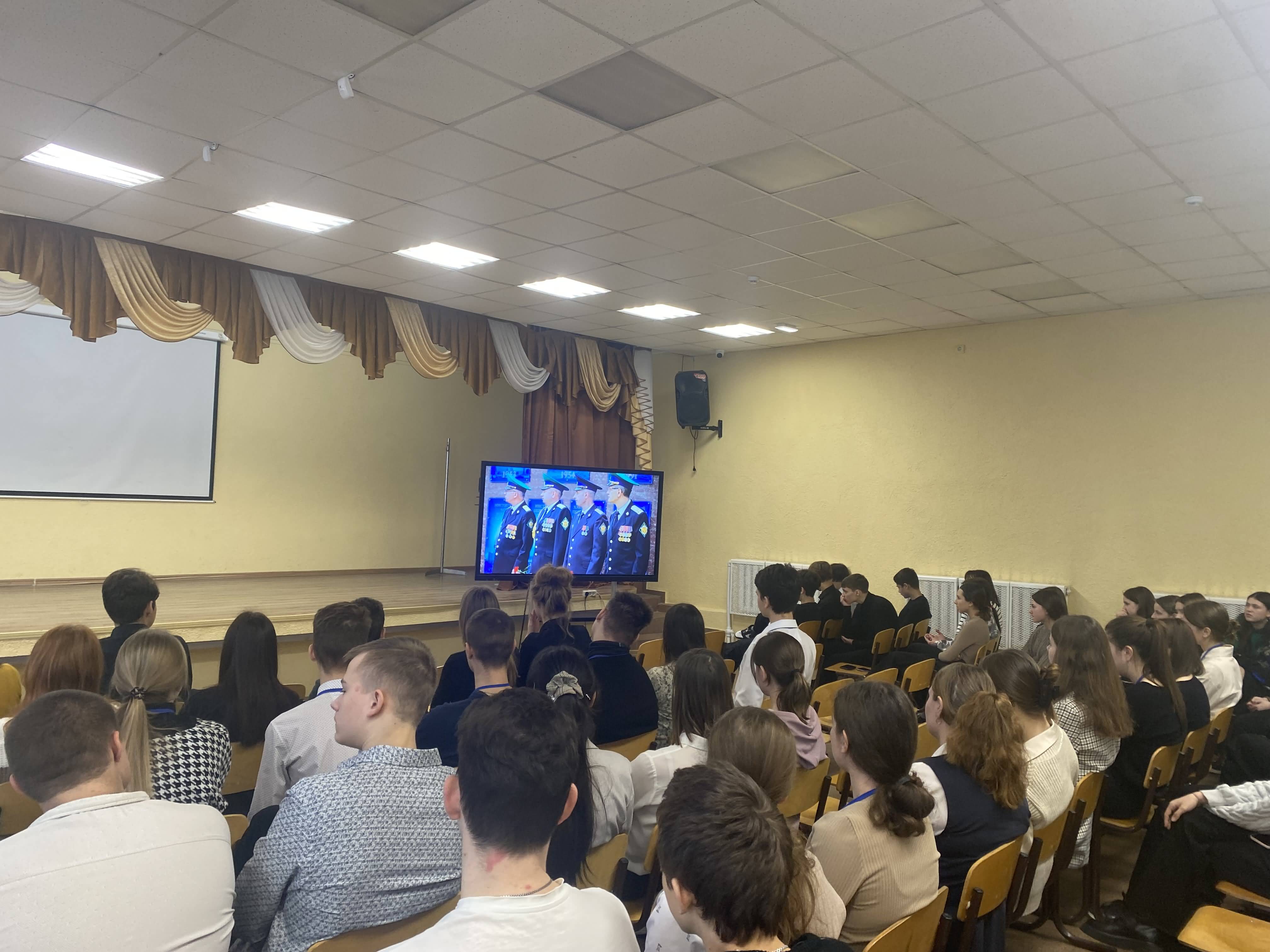 Встреча с сотрудниками Пограничного института ФСБ России по Калининградской области.